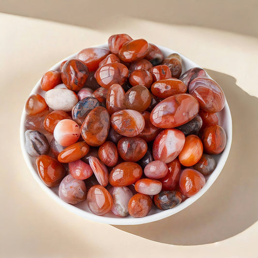 Red Agate Tumbles