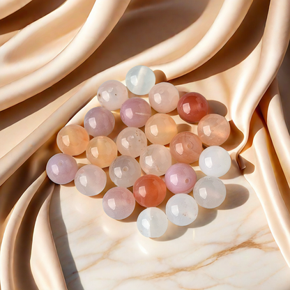 Pink Agate Beads