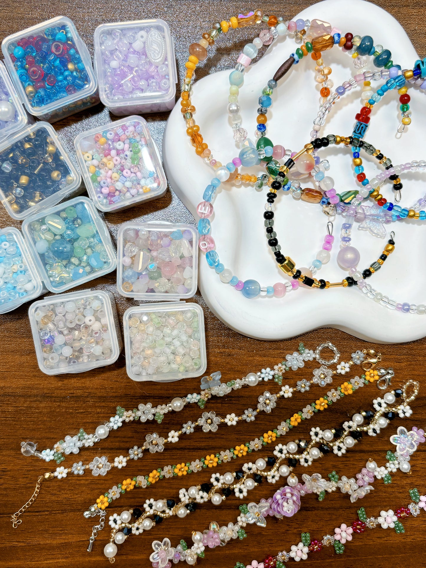 【🔥Beads Lover🔥】Seed Beads Box Mix Large Size 20g for Bracelet / Necklace / Rings