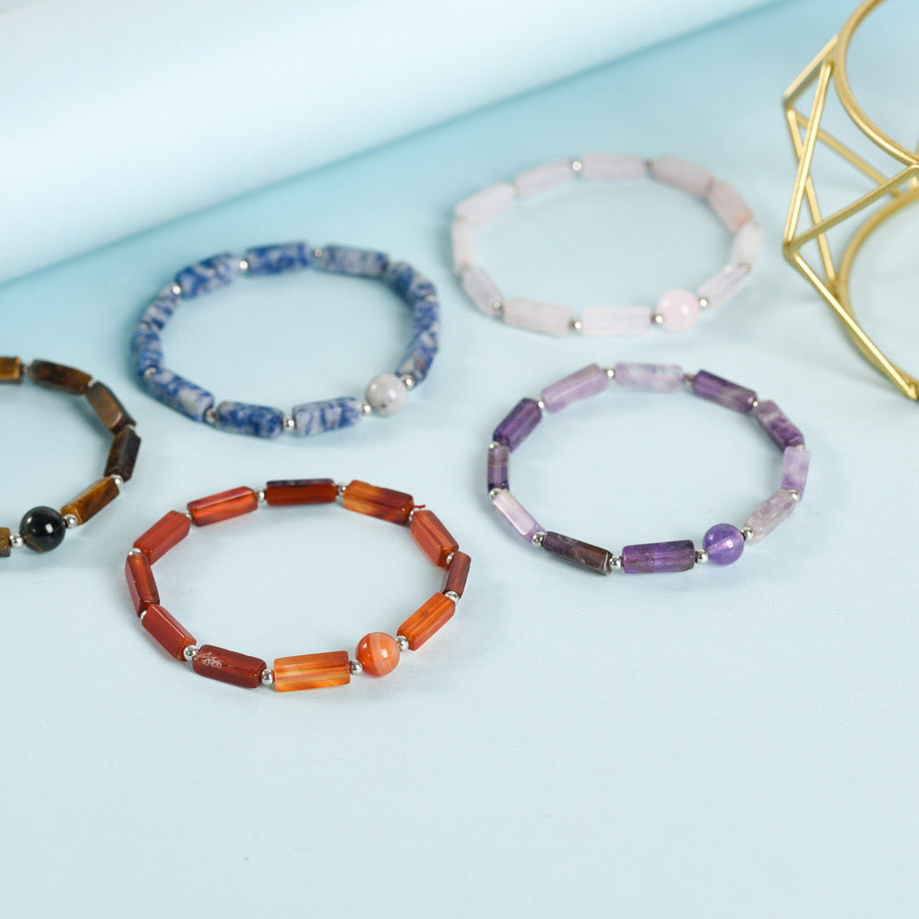 [HAPPY GEMSTONE] Natural Gemstone Bracelet Lucky Bag