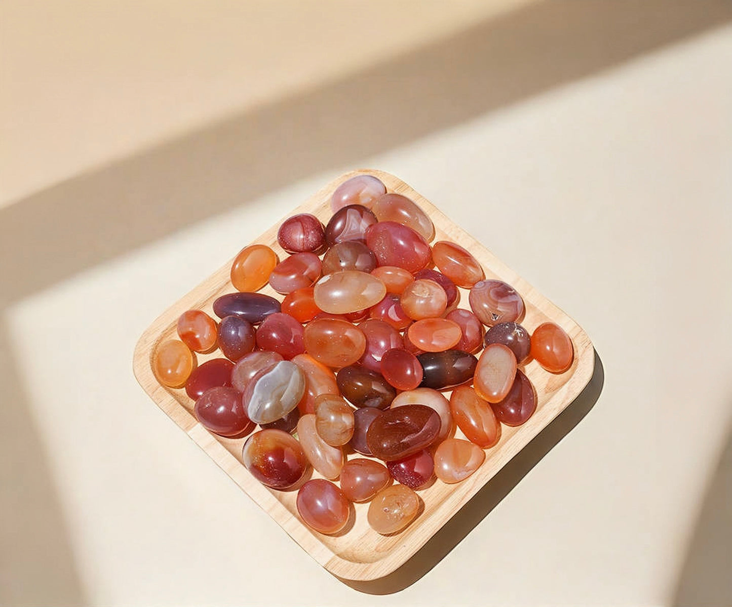 Red Agate Tumbles