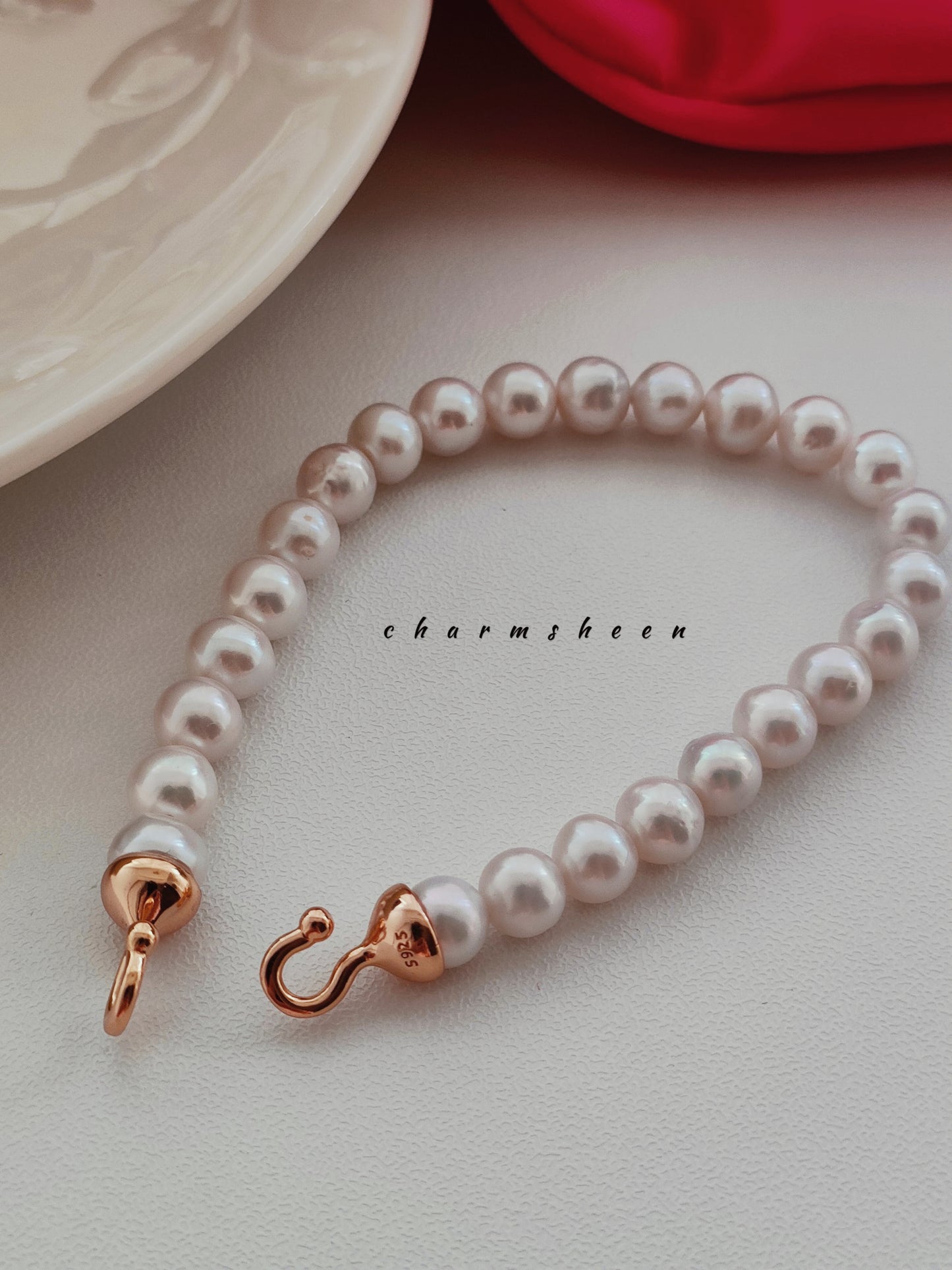 [Aphrodite] Freshwater Pearl Bracelet