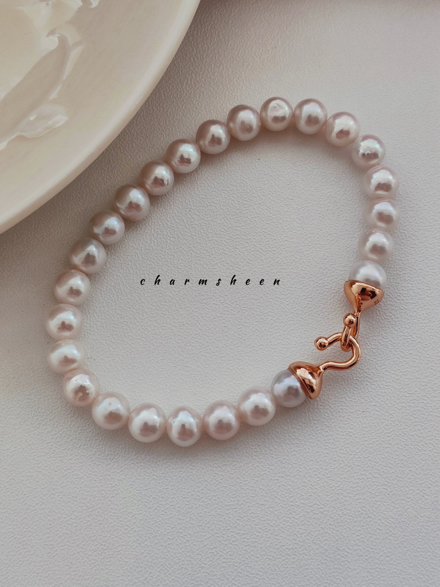 [Aphrodite] Freshwater Pearl Bracelet