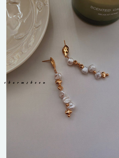 [Trouvaille]  Baroque Pearl Earring